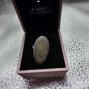 Natural Black Rutile Ring